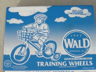 New Wald Training Wheels Kids 16 20 Bike Bicycle Support Help