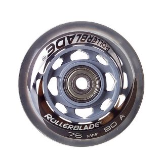 Rollerblade 76mm 80A Inline Skate Wheels with SG5 Bearings 8 Pack 2013