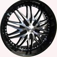 20 Forte F54 Rims Fits Ford Chevy Dodge Cars Trucks
