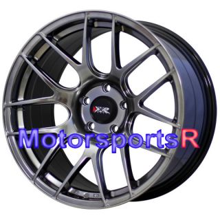  Chromium Black Wheels Rims Concave Staggered 99 04 Mustang GT Cobra