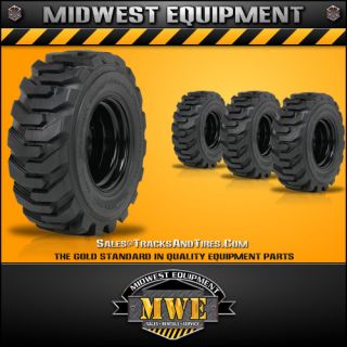 10x16 5 Solideal Skid Steer Xtra Wall Tires Wheels