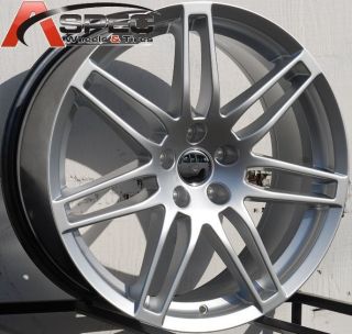 19x8 5 RS4 Style Wheels 5x112 35mm Rims Fits Audi A4 A5 A6 A8 S4