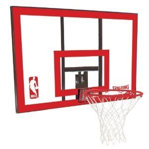 Spalding 79351 Backboard Rim Combo with 44 inch Polycarbonate