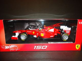 Hotwheels Ferrari F1 2011 F 150 Italia Fernando Alonso 5 1 18