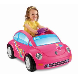 Power Wheels Fisher Price Volkswagen Beetle Ride on Barbie