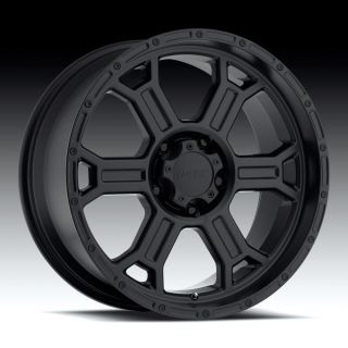 20 inch V Tec Raptor Matte Black Wheels 8x170 12 Ford F250 F350