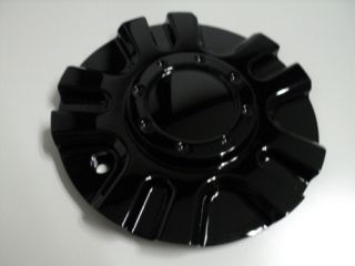 Gio 729 Black Wheel Center Cap 729L170
