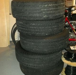 265 75R15 General Ameritrac Tires 5 Count Used