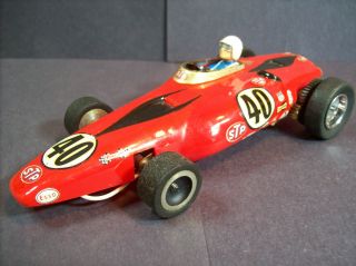 Vintage 1960s 1 24 Scale Indy Turbine or Formula 1 Slot Car