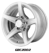 Aluminum Trailer Wheels 14X7 5 4 5 GBC 2002 Spoke