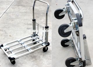 28 FLAT MOVING STURDY EXTENDIBLE COMPACT 220 LB HAND CART TRUCK DOLLY