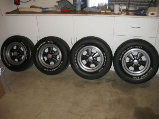 Vintage Cragar GT wheels like SS new BF Goodrich Radial TA tires