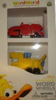New Word World World Wheels Car and Truck Stampers PBS Kids