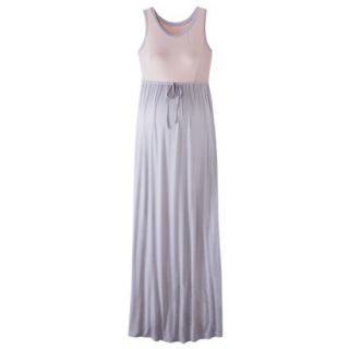 Liz Lange for Target Maternity Sleeveless Maxi Dress   Pink/Gray S