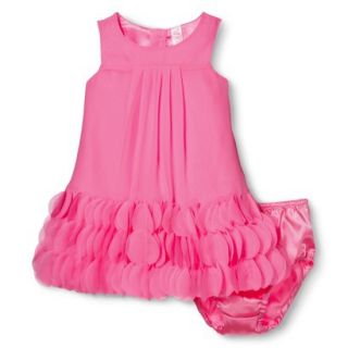 Cherokee Infant Toddler Girls Sleeveless Dress   Pink 4T