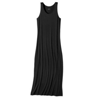 Mossimo Womens Knit Maxi Dress   Black XS