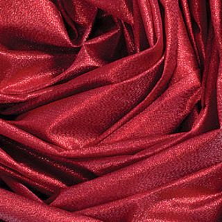 Red Glitter Taffeta Fabric