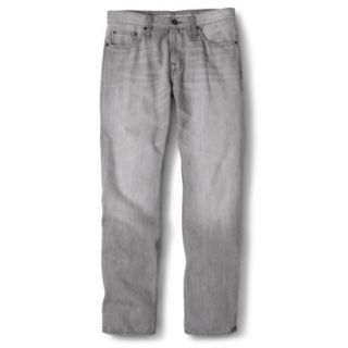 Mossimo Supply Co. Mens Slim Straight Fit Jeans   Gray 26X28