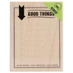 Hero Arts Mounted Rubber Stamps 4.25 X3.25 : Good Things