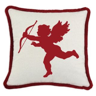 D Kei Inc DKei Valentines Graphic Pillow Cupid Multicolor   P17 VAL13 49 RD