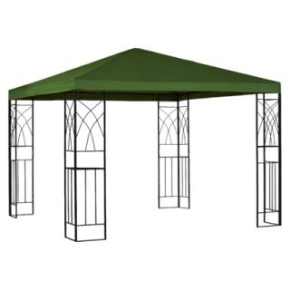 Room Essentials Tivoli 10x10 Replacement Gazebo Canopy   Green