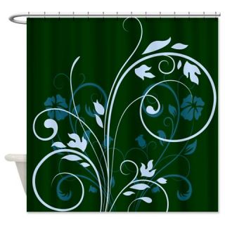  Floral Swirl Shower Curtain  Use code FREECART at Checkout