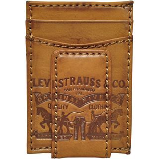 Levis Leather Card Case, Mens