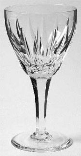 Stuart Claridge Clear Wine Glass   Clear,Vertical Cuts