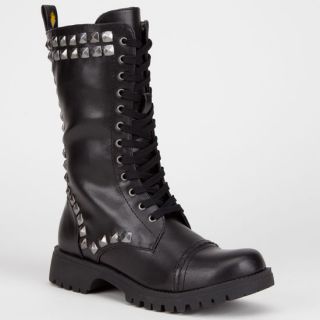 Heavy Metal Womens Boots Black In Sizes 8, 6.5, 6, 7.5, 8.5, 7, 9, 10,