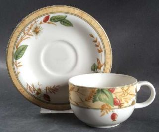 Royal Doulton Edenfield Flat Cup & Saucer Set, Fine China Dinnerware   Expressio