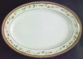 Haviland Yale 11 Oval Serving Platter, Fine China Dinnerware   H&Co,Schleiger 1