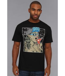 Famous Stars & Straps Bitch Please Tee Mens Short Sleeve Pullover (Black)