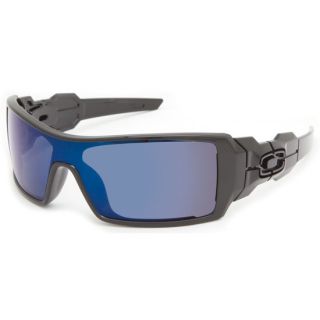 Oil Rig Polarized Sunglasses Black Gloss One Size For Men 232338180