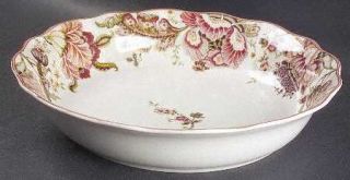222 Fifth (PTS) Gabrielle 13 Pasta Serving Bowl, Fine China Dinnerware   Floral