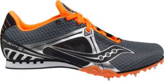 Mens Saucony Velocity 5   Grey/Orange Athletic Shoes