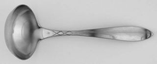 International Silver Calypso (Stainless, Lyon) Gravy Ladle, Solid Piece   Stainl