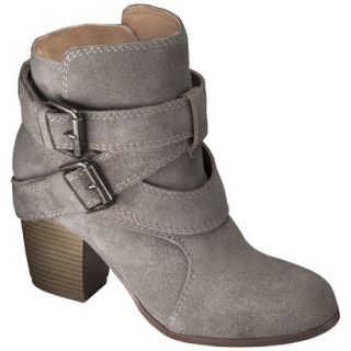 Womens Mossimo Supply Co. Jessica Suede Strappy Boot   Taupe 9