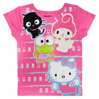 Hello Kitty & Friends Infant Toddler Girls Short Sleeve Tee   Pink 18 M