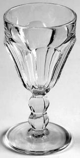 Heisey Colonial Clear (Stem #300/300 1/2) Cordial Glass   Stem #300, Panel Desig