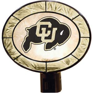 Colorado Buffaloes Art Glass Night Light