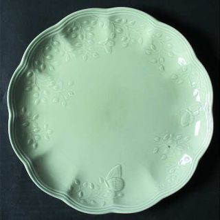Lenox China Butterfly Meadow Leaf Dinner Plate, Fine China Dinnerware   All Gree