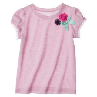 Cherokee Infant Toddler Girls Tee Shirt   Fun Pink 5T