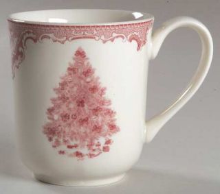 Johnson Brothers Old Britain Castles Pink Christmas(1883) Mug, Fine China Dinner