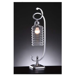 Crestview Collection Chrome Accent Lamp Multicolor   CVACR948