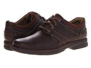 Clarks Senner Place Mens Lace Up Cap Toe Shoes (Brown)
