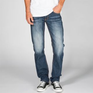 New York Mens Slim Straight Jeans Tornado Wash In Sizes 31X30, 38X30, 33X34