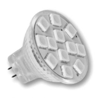 Light Efficient Design LED4113 LED Light Bulb,12V 2W MR11 GX4 BiPin 120 Beam Angle 4100K Warm White 150 Lumens