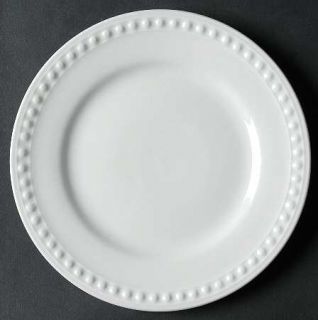  Elegant Pearl White Bread & Butter Plate, Fine China Dinnerware   All W