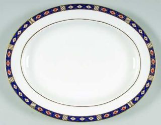 Royal Crown Derby Kedleston 13 Oval Serving Platter, Fine China Dinnerware   Co