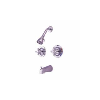 Elements of Design EB661AX New Orleans Two Handle Pressure Balanced Tub and Show
